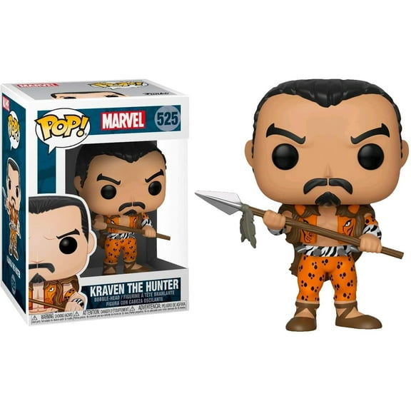 Funko POP Marvel Kraven The Hunter 525 Vinyl Bobble Head Figure