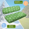 thumbnail image 6 of Pzuqiu Golf Print Golf Cart Seat Covers Green 2 Piece Breathable Universal Golf Cart Seat Blanket Fit for Club Car Precedent Ordinary Front Seat Cushion for All Weather, 6 of 7