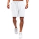 thumbnail image 1 of Pantalones de Lino de los Hombres Grandes Bolsillo Medio Cortos, Ligero Y Casual Camisetas de Bolsillo de los Hombres, 1 of 5