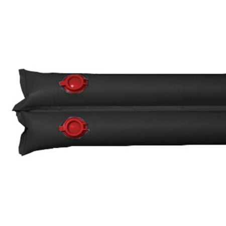 Premium 20-Gauge Double-Chamber Winter Water Tube for Swimming Pool Covers, 8&amp;#39;, Black