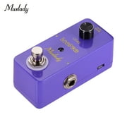 Muslady Mini Looper Effect Pedal Guitar Loopers Bass Loop Pedal Ullimited Overdubs 5 Minutes Looping Time with USB Interface Black