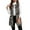 Khaki, variant on Women's Coats Plus Size, Jackets & Vests Leopard Print Vest Warm Sleeveless Blouse,Khaki,M