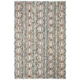 thumbnail image 2 of SAFAVIEH Trace Shavonne Geometric Trellis Wool Area Rug, Light Blue/Blue, 5' x 8', 2 of 9