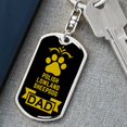 thumbnail image 6 of Polish Lowland Sheepdog Keychain Stainless Steel or 18k Gold, 6 of 10