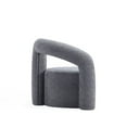 thumbnail image 6 of Manhattan Comfort Darian Solid Wood Frame Accent Chair in Gray, 6 of 7