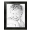 thumbnail image 2 of ArtToFrames 14" x 18" Honors Black with Silver Picture Frame, 14x18 inch Black Wood Poster Frame (WOM-5157), 2 of 5
