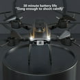 thumbnail image 4 of Gifts for 12 Year Old Boy - Drone with Dual 4K HD FPV Camera Remote Control Toys Gifts for Boys Girls with Altitude Hold Headless Mode Start Speed Adjustment Gray, Black, One Size, 4 of 9