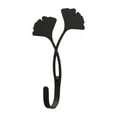 thumbnail image 2 of Village Wrought Iron WH-249-S Ginko Leaf Wall Hook, Small, 2 of 2