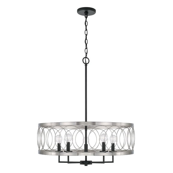 AA1003BT Austin Allen Madeline - 4 Light Pendant In Transitional Style-28 Inches Tall and 24.5 Inches Wide     -Traditional Installation