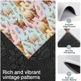 thumbnail image 3 of Colorful Highland Cow Flower Butterfly Pattern Kitchen Rugs Sets Of 3,Kitchen Runner Rugs Non Skid Washable,Decorative Kitchen Floor Mats for Kitchen,Sink,Laundry,17"x30"+ 17"x47" + 17"x59", 3 of 6