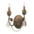 thumbnail image 2 of Meyda 211574 9.5 in. Antonia 2 Light Wall Sconce - Corinth, 2 of 7