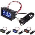 thumbnail image 3 of Digital LED -50~110°C Thermometer DC 5-12V Car Temperature Panel Meter Gauge, 3 of 5