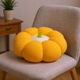 thumbnail image 1 of CREATITOY Pumpkin-Shaped Floor Cushion with Backrest - Non-Slip Lazy Seat Pad for Living Room TatamiBay Window Indoor Lounge, 1 of 6