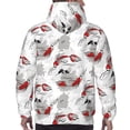 thumbnail image 3 of Bingfone Koi Fish Men's Drawstring Hoodie Long Sleeve Pocket Sweatshirts-XX-Large, 3 of 6