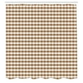 thumbnail image 2 of Ambesonne Checkered Shower Curtain, Gingham Check Classic Art, 69"Wx84"L, Dark Sand, 2 of 4