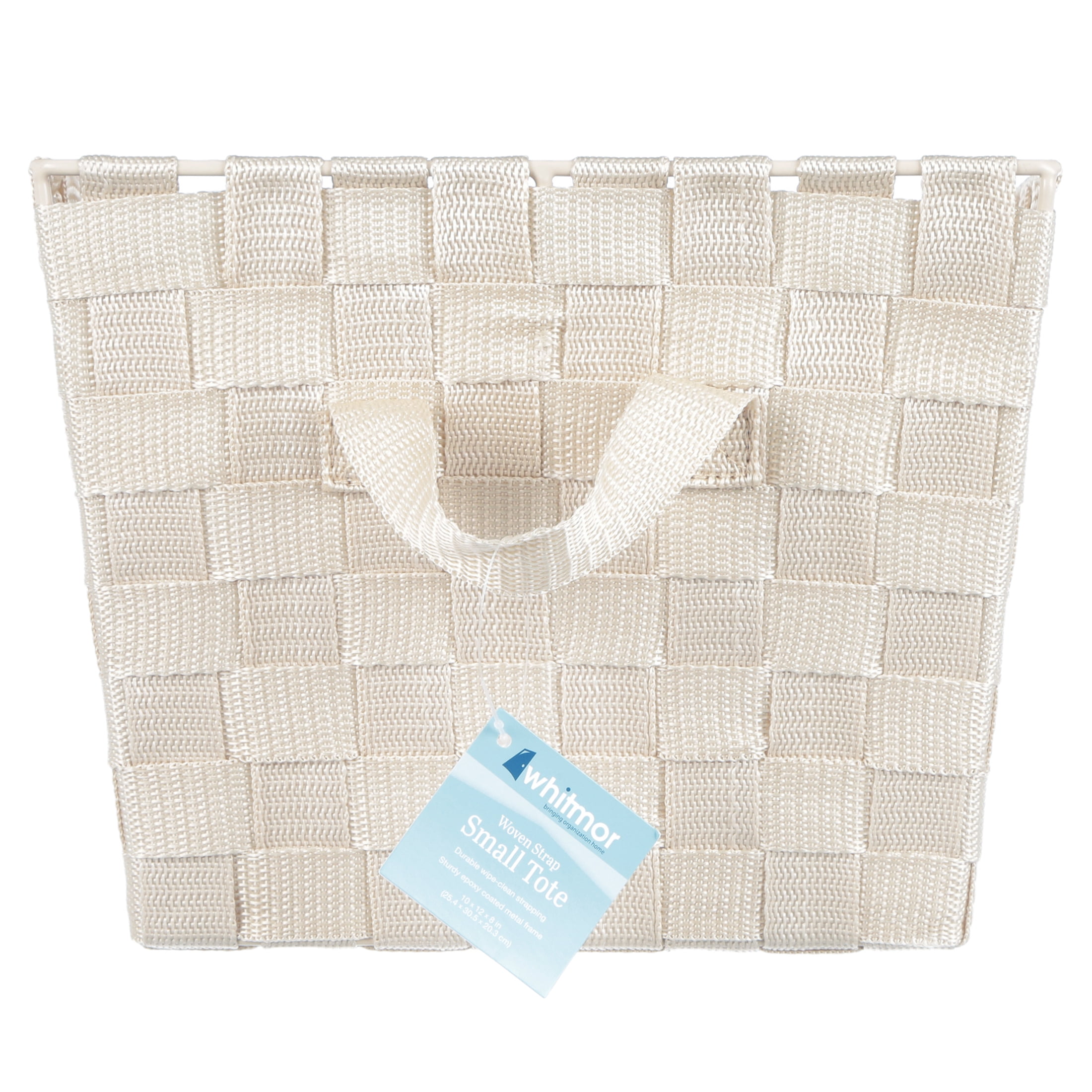Whitmor Woven Fabric Storage Basket