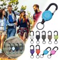 thumbnail image 3 of Retractable Key Holder Clip with Easy Pull Buckle Compact Design for Keys ID Badges Multi Color Options 2 Pack, 3 of 10