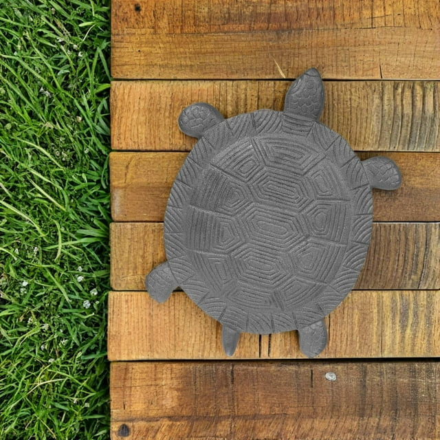 WRITWAA Patio Stepping Stones Turtle Garden Outdoor Decor Weather Resistant for Pathway 1Pcs