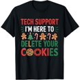 thumbnail image 1 of Tech Support T-Shirt de Noël Drôle pour Femmes et Hommes - comme sur l'Image - L, 1 of 4