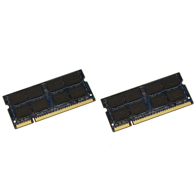 2X Memoria RAM para Computadora Portátil DDR2 de 2GB 800Mhz PC2 6400 1.8V 2RX8 200 Pines SODIMM para Computadora Portátil Intel AMD Memoria