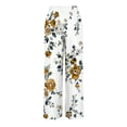 thumbnail image 4 of Sexlip Womens Vintage Floral Print Spaghetti Strap Sleeveless Loose Jumpsuit Wide Leg Pants Vibrant Stylish Everyday Outfit Blue S, 4 of 5