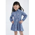 thumbnail image 2 of Disney Daisy Duck Minnie Mouse Chambray Dress Toddler to Big Kid, 2 of 3