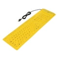 thumbnail image 3 of Foldable Keyboard Silicone Keyboard Silicone Foldable Silicone Keyboard 108 Keys Silicone Foldable Usb Wired Waterproof Mute Typing Full Sealing Foldable Keyboard, 3 of 8