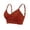 Orange, variant on Sports Bra for Women Workout Bra Women's Double Shoulder Straps Off-the-Shoulder Sports Bra with Breast Wraps and Removable Pads