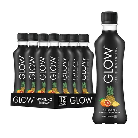 GLOW® Beverages Sparkling Energy – Pineapple Blood Orange – 16.9oz PET – 12 Pack GLOW® Beverages Sparkling Energy – Pineapple Blood Orange – 16.9oz PET – 12 Pack
