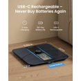 thumbnail image 4 of RENPHO Smart Scale for Body Weight, Body Fat Scale for BMI, Body Fat, Muscle Mass, High Accurate Bathroom Scale with Large VA Dispaly, 18 Bo, 4 of 8