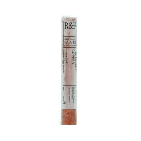 UPC: 0836943005860 | R&F Handmade Paints Pigment Stick  38ml  Iridescent Copper
