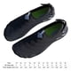 thumbnail image 3 of Zapatos de buceo transpirables para caminar en el lago (negro 41) Likrtyny Tenis De Mujer Tenis De Hombre, 3 of 9