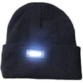 thumbnail image 7 of Morttic Unisex 5 LED Lighted Cap Hat Winter Warm Beanie Angling Hunting Camping Running Fishing, 7 of 7
