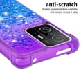 thumbnail image 3 of Funda para Xiaomi 11T/11T Pro 5G Transparente con Brillos Carcasa Protectora Antigolpes con Glitter Brillante, 3 of 5