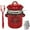 Red, variant on Large Kitchen Storage Containers Enamel Food Storage Jars With Lids Airtight Pantry Organization For Flour Rice Pasta And Dry Durable And Stylish Kitchen Canner Pressure Cooker for Canning