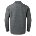 thumbnail image 2 of PEASKJP Mens Polos Long Sleeve Polo Shirts for Men Men's Classic Polo Shirt Long Sleeve Shirts Casual Tops (Grey,L), 2 of 4