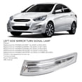 thumbnail image 3 of 876143X000, Professional Simple Left Side Mirror LED Indicator Replacement Left Side Mirror Turn  Lamp ABS Portable  for Travel, 3 of 8