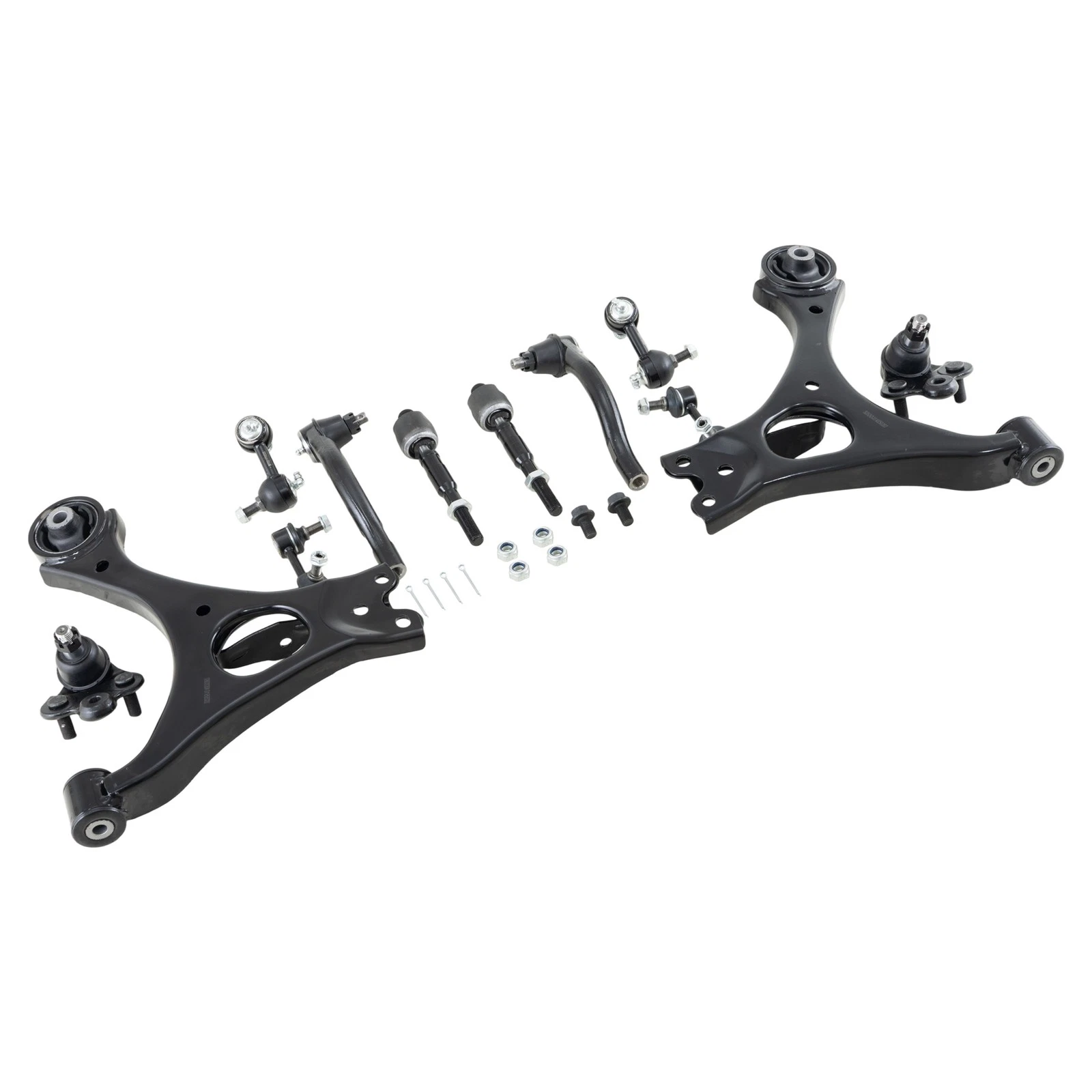 MOSTPLUS Front Lower Control Arms Ball Joints Sway Bar End Link for 2006-2011 Honda Civic
