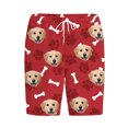 thumbnail image 5 of Xysaqa Big & Tall Men's Pajama Short Pants, Funny Dog Paw Printed Lounge Shorts for Women Plus Size Soft Elastic Waist Sleep Shorts 3X 4X 5X Summer Savings (Unisex), 5 of 8