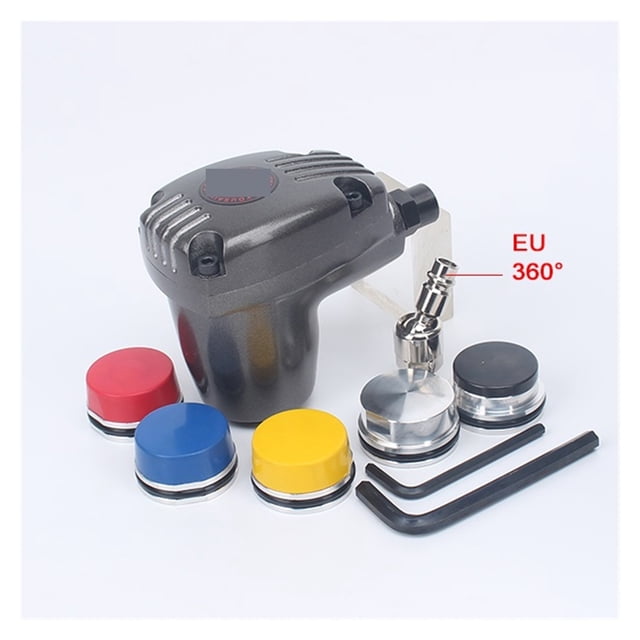 Air Palm Hammer Automatic Hammers Pneumatic Hammer Hand-held Air Palm Hammer 6 Different Hardness Tips For Body Repair Plastic Inlay Assembly ,Wide Use