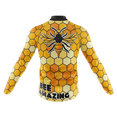 thumbnail image 2 of Bee Amazing II Maillot de Cyclisme à Manches Longues pour Hommes - L, 2 of 3