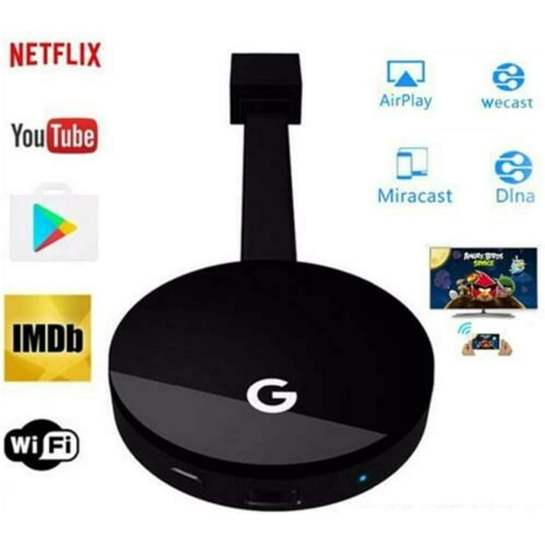 4k Wireless Display Dongle Wifi Hdmi Display Receiver Miracast Airplay Dongle Adapter Screen Mirroring From Phone Pad To Tv Projector Support Miracast Dlna Airplay Chromecast Netflix Walmart Com Walmart Com