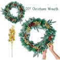 thumbnail image 4 of 12/24pcs Christmas Glitter Berries Stems Artificial Christmas Picks for Christmas Tree Ornaments, Christmas Tree DIY Wreath Crafts Gift Fireplace Holiday Home Decor, 4 of 8