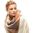 thumbnail image 1 of Women's Infinity Scarf - Soft and Warm Winter Loop Neck Warmer Scarves - Various Patterns and Colors., 1 of 4