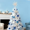 thumbnail image 5 of Sinkoo Natural Starfish Christmas Tree Topper, 6 Inch Starfish Treetop Coastal Christmas Holiday Decoration for Sea Nautical Beach Themed Xmas Decor, 5 of 8