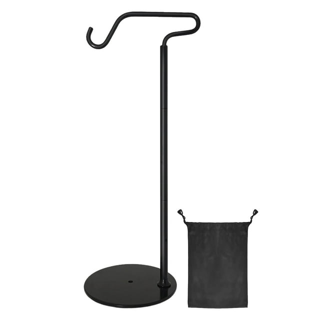 Visland 1 Set Camping Lantern Stand Height Adjustable Foldable Portable Heavy Duty Metal Outdoor Hiking Tent LED Light Pole Holder Hook Hanger Rack