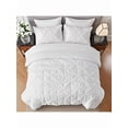 thumbnail image 4 of 5/7-Piece Solid Bed In A Bag - Cloud-Like Microfiber All-Season Bedding Gift (Twin/Full/Queen/King), 4 of 14
