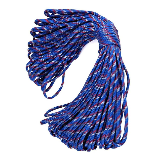 100m 5mm 7-core Camping Tent binding rope Fix Weaving Binding Umbrella Rope Braided Cord Home Outdoor Lifeline