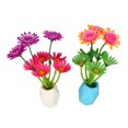 thumbnail image 1 of Artificial Aquatic Plants, Bright Colors Luminous Fish  Flower Decoration  For Living Room, 1 of 8