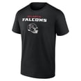 thumbnail image 2 of Men's Bijan Robinson Black Atlanta Falcons Team Wordmark Name & Number T-Shirt, 2 of 3